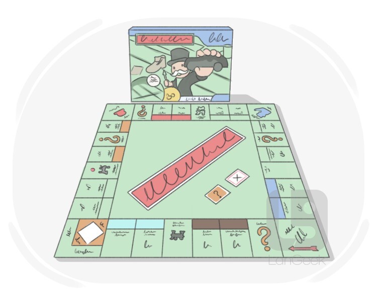 monopoly board definition and meaning