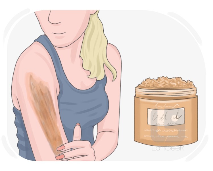 body scrub definition and meaning