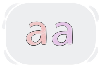 English Multigraph 'aa'