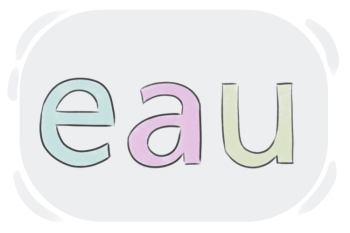 English Multigraph 'eau'