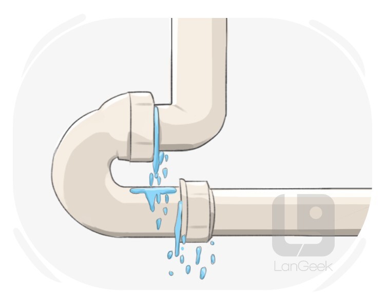 to leak