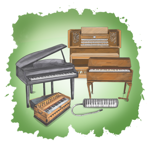 Keyboard and Free Reed Instruments