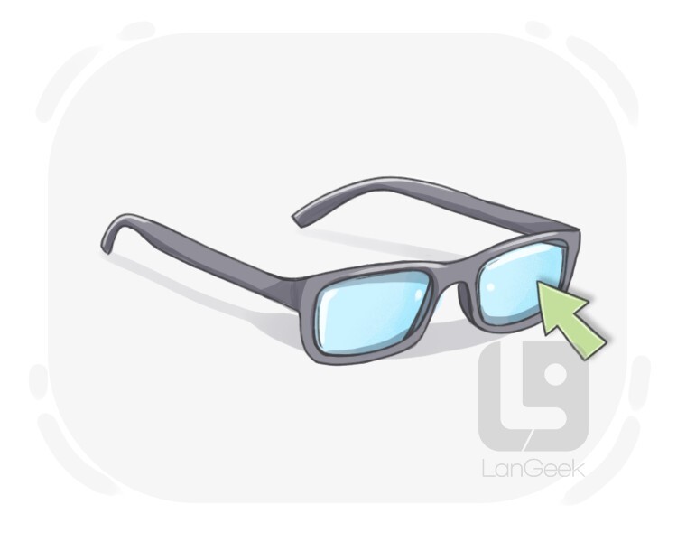 lense definition and meaning