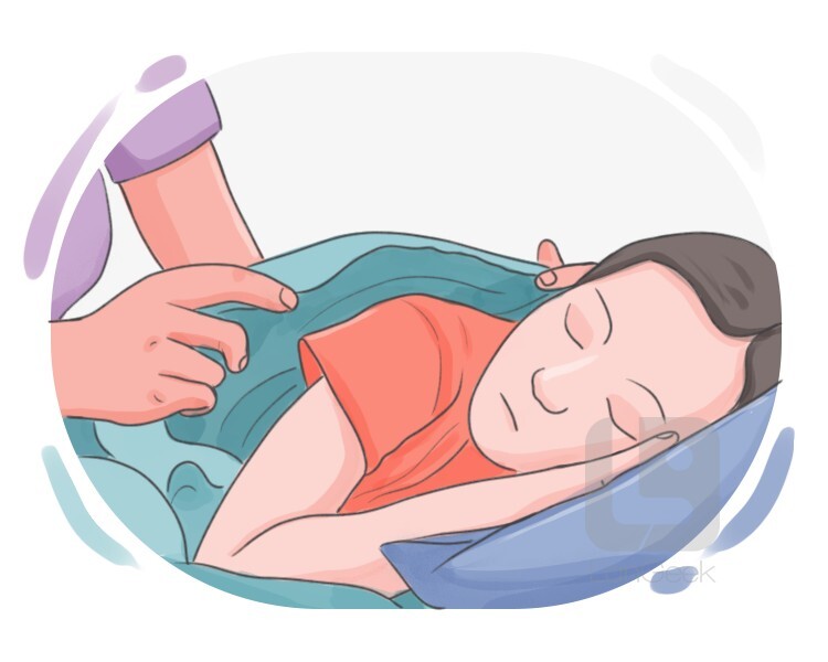 to tuck in definition and meaning