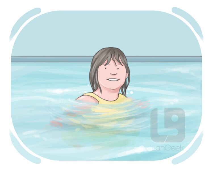 to bathe definition and meaning