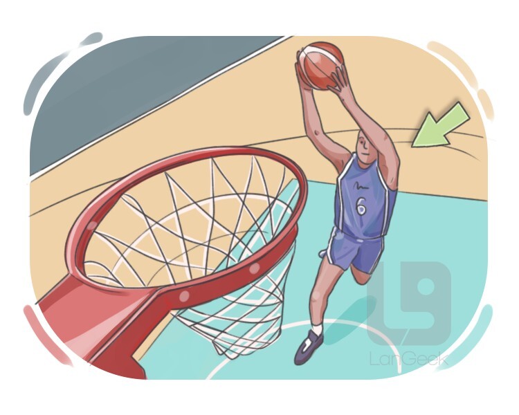 basketball player definition and meaning