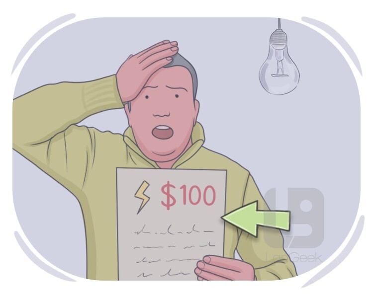 bill definition and meaning