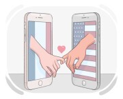 la relación a distancia