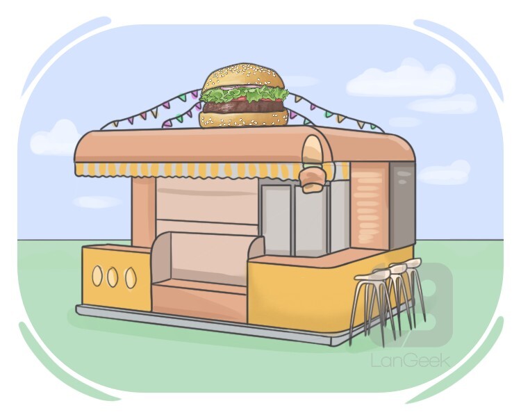 der Imbissstand definition and meaning