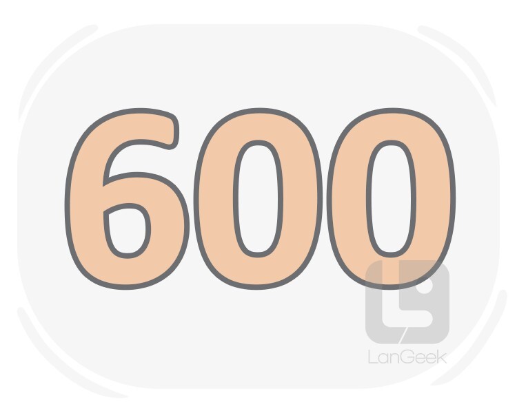 seiscientos definition and meaning