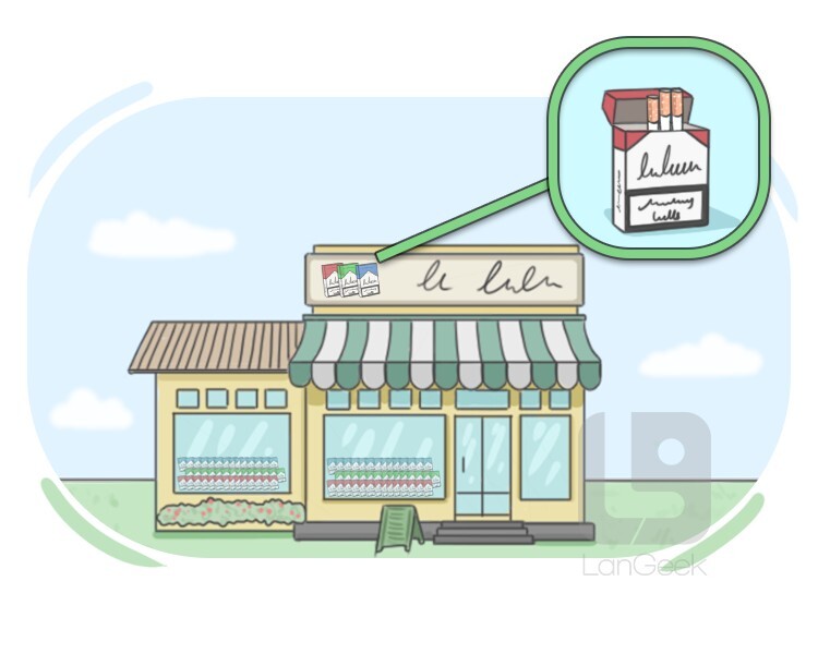 tobacconist definition and meaning