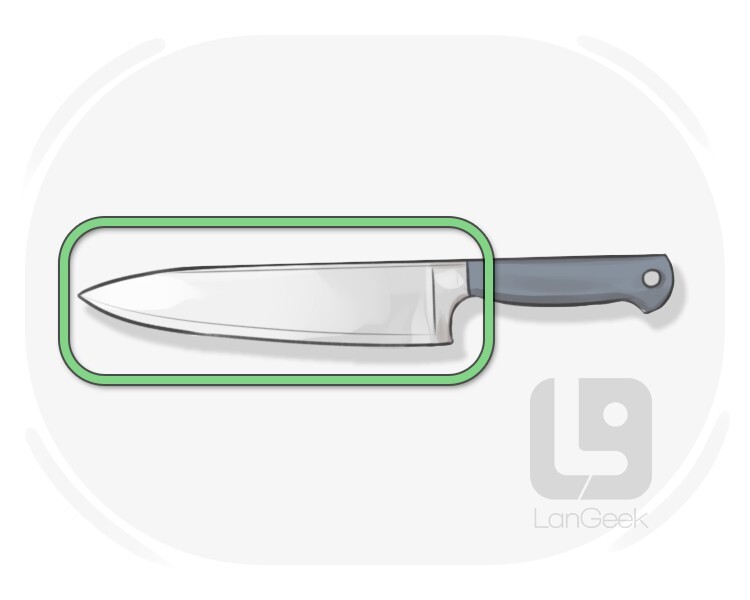 blade definition and meaning