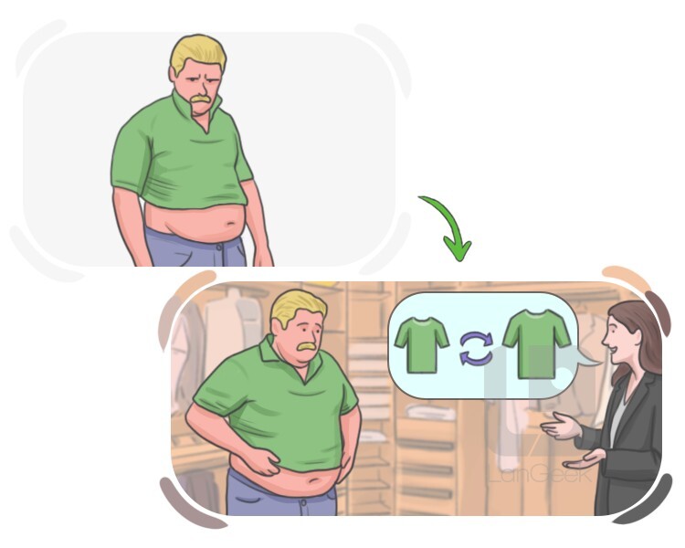 exchangeable definition and meaning