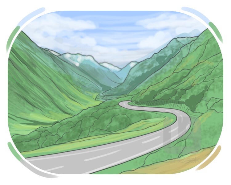 mountain pass definition and meaning