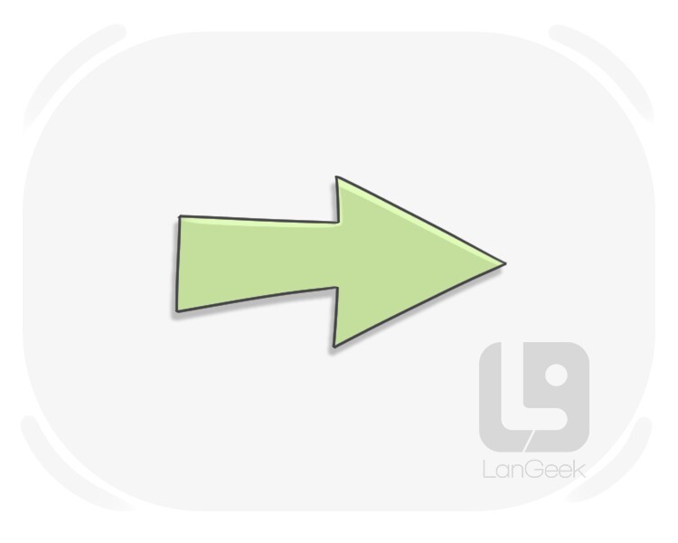 arrow definition and meaning