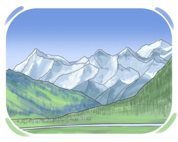 mountain range