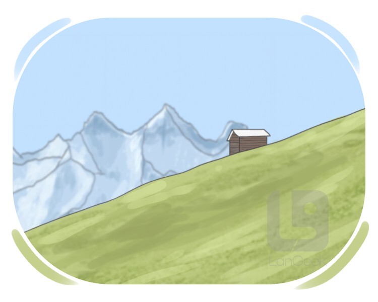 slope definition and meaning