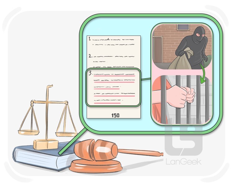 la cláusula definition and meaning