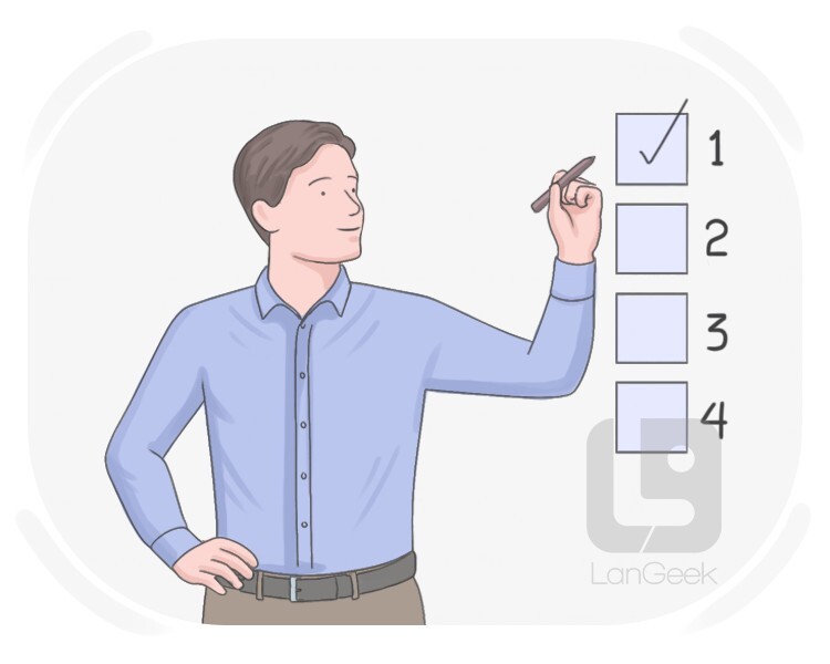 multiple-choice definition and meaning