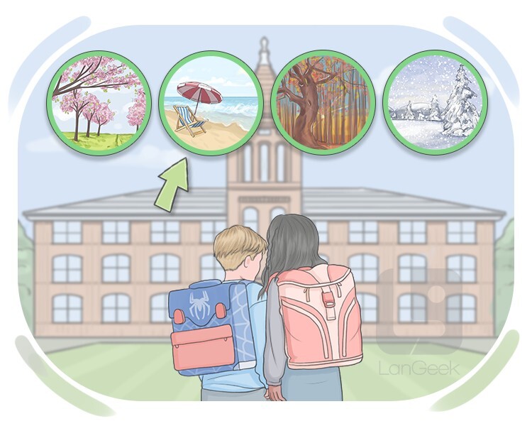 summer school definition and meaning