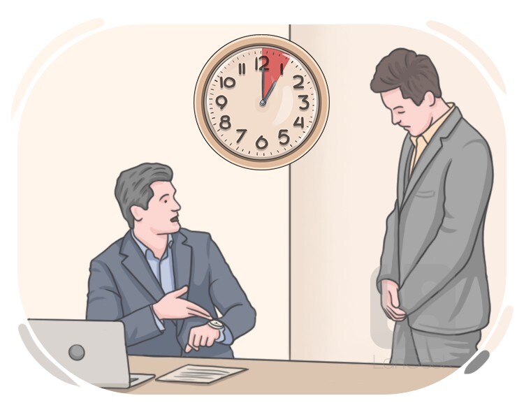 lateness definition and meaning