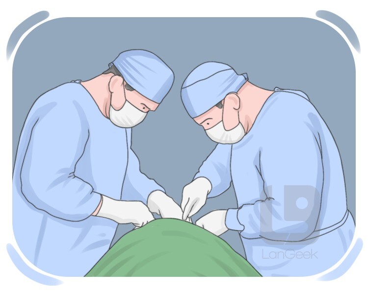surgery definition and meaning