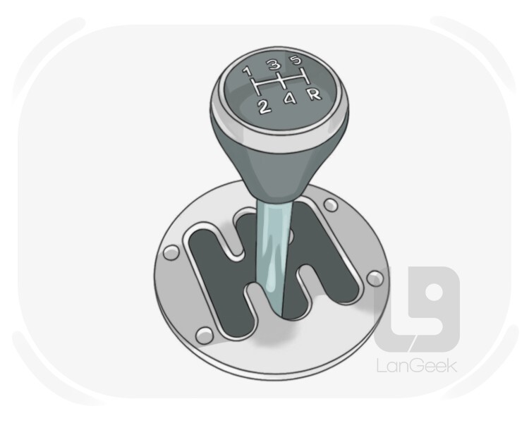 gearshift definition and meaning