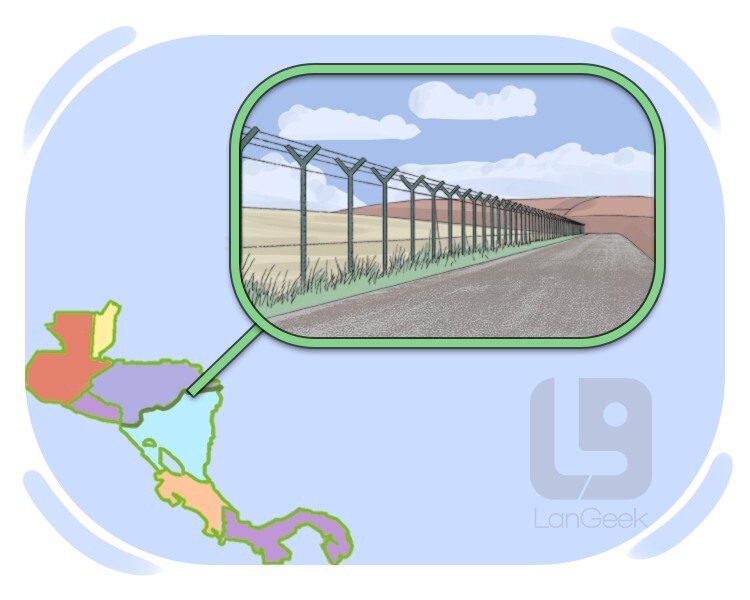 to border definition and meaning