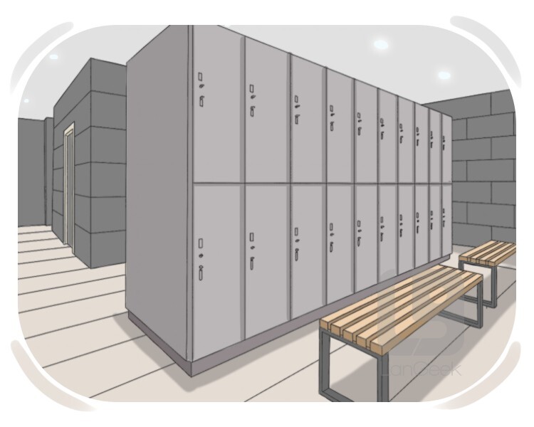 dressing room definition and meaning