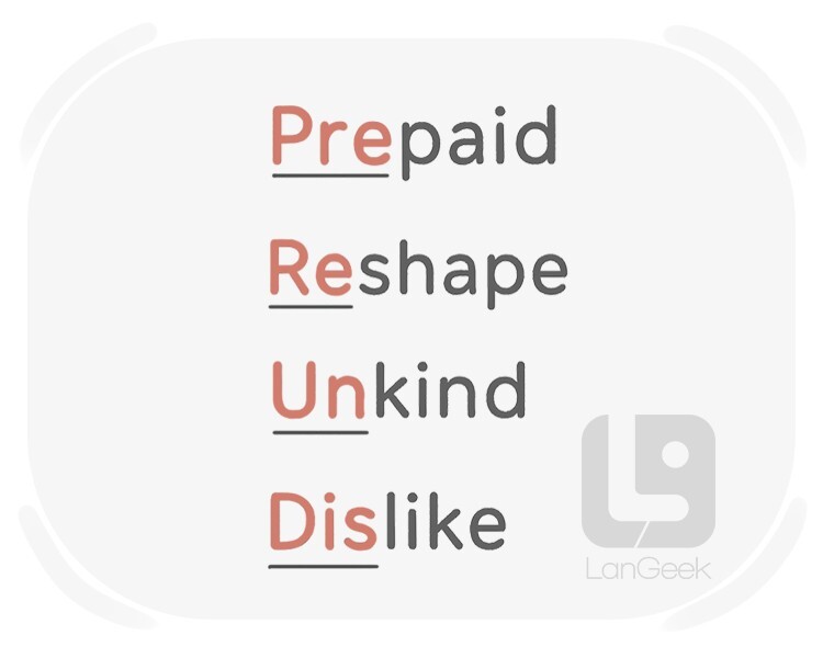 prefix definition and meaning