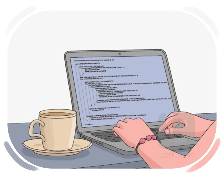 programming definition and meaning