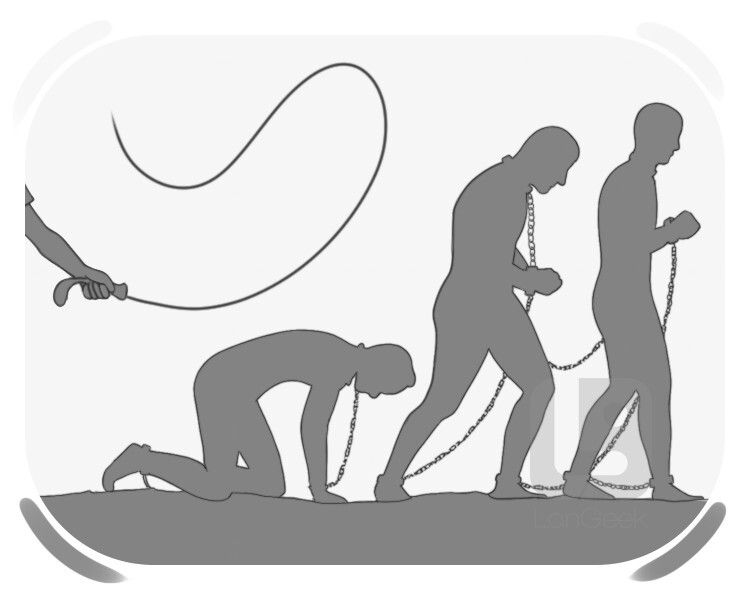 slavery definition and meaning