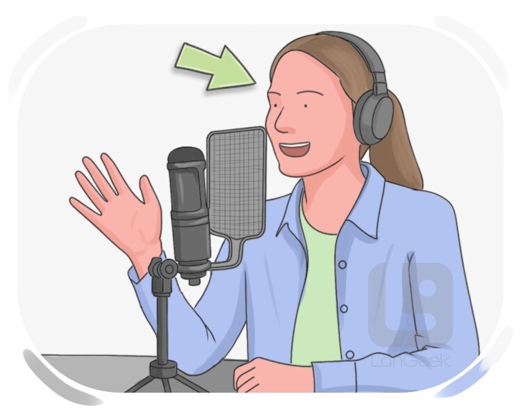 broadcaster definition and meaning