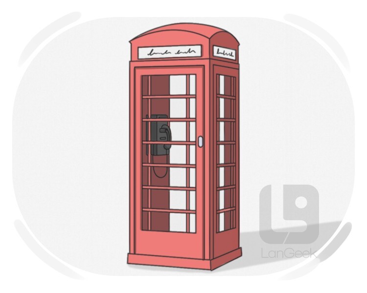 phone booth definition and meaning