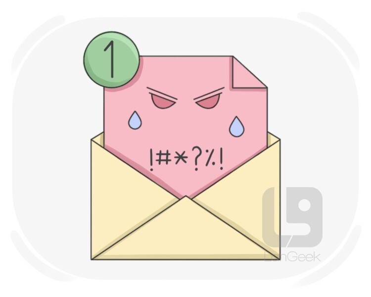 hate mail definition and meaning