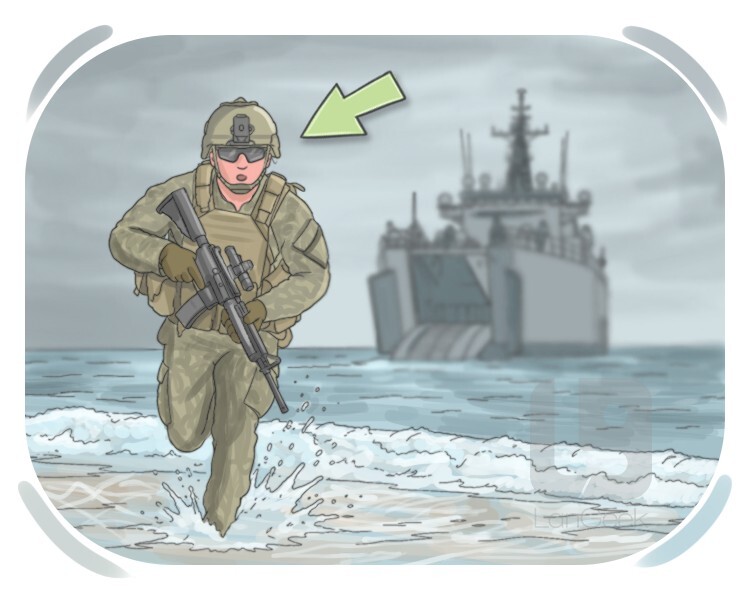 marine definition and meaning