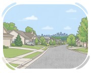 suburban