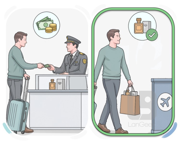 duty-free definition and meaning