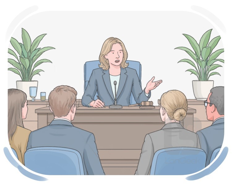 to preside definition and meaning