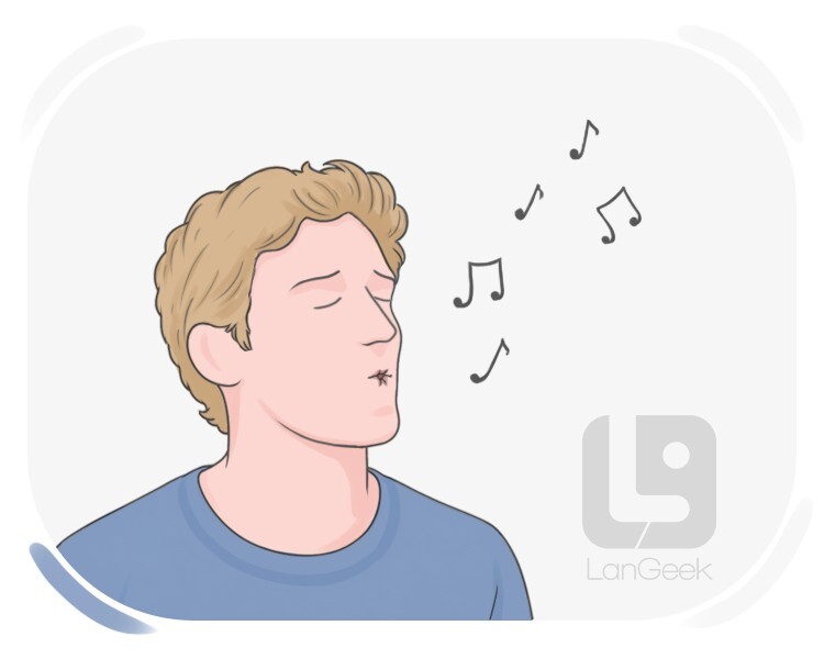 whistling definition and meaning