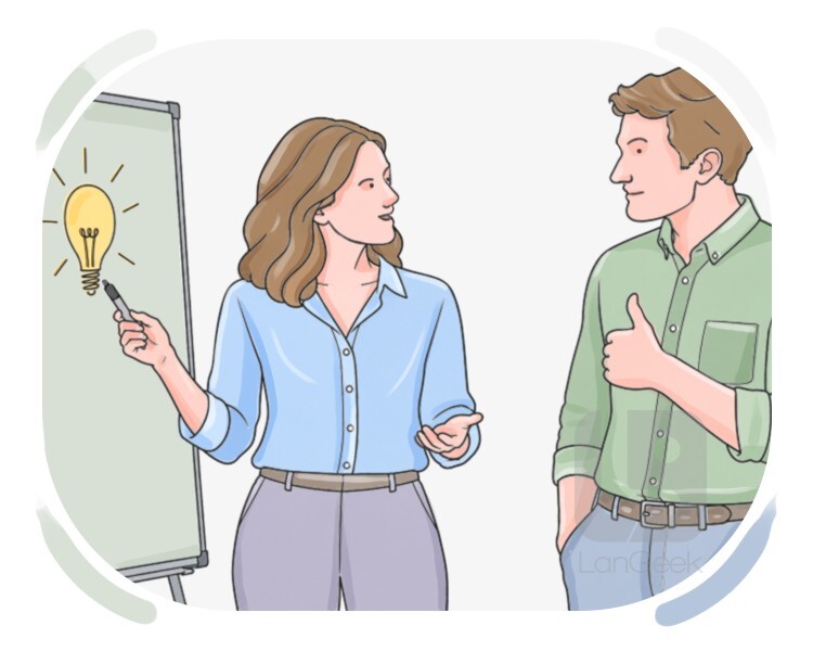 to [be] with {sb} definition and meaning